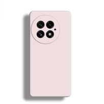 For OnePlus 13 5G Case For OnePlus 13 12 11 11R 12R 13R Cover Original Liquid Silicone Rubber Shockproof Bumper For OnePlus 13 For OnePlus 13 rožinė
