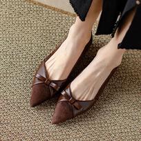 zapatos planos con punta estrecha para Mujer, calzado elegante con correa oblicua, color negro Zapatos planos para mujeres 40