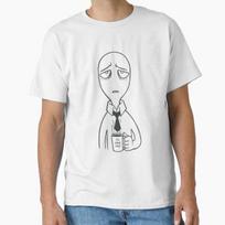 Summer Men Casual Shirts Short Sleeves No Sleep Club Anime White Tees Oversized T-shirts S balta