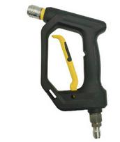 High-Pressure Car Wash Water Gun with Anti-Tangle Connector, 4000 PSI, 3/8  Female Thread, Includes 5 Color Nozzles. black