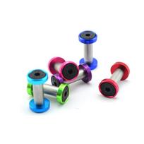 2sets Multicolor Hexagon Screw Material for Knife Handle Fastening Plum Style Knives Screw Rivet Furniture Processing Screw 5MM, size 1