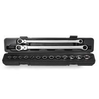 15in1 Multifunctional Ratchet Wrench Sleeves Set Practical Repairs Maintenance Tool Set Household Hardware Combination Tool Set