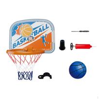 Basketball Hoop Set Toys Kit Lightweight Home Indoor Sports Game Blue White orange