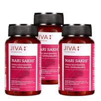 Jiva Nari Sakhi - | 100% Pure & Natural | Helps to Boost Immunity | For Women, 60 Tablets X Pack of 3