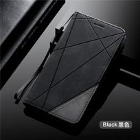 Leather Case on For Coque Samsung Galaxy A5 2017 Case Wallet Flip Cover na for Fundas Samsung A5 2017 A520 Phone Cases Etui A5 2017&Case & Strap juoda