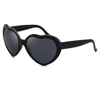 Lights Become Love Romantic Glasses, Sunglasses Tide At Night, Peach Heart Sunglasses, Women'S Tide