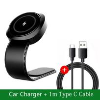 Magnetinis automobilinis belaidis įkroviklis Greito įkrovimo automobilinis telefono laikiklis Centrinio valdymo ekrano prietaisų skydelis iPhone 15 14 13 12 Pro Max Mini black