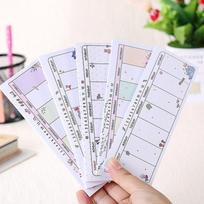 3 vnt. Kawaii savaitės plano popieriaus scrapbookingo lipdukai lipnūs lapeliai raštinės reikmenys mokyklinės prekės atmintinė