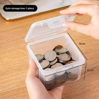 2 vnt. Monetų Banknotų Banknotų Kortelių Depozitinės Dėžutės coin case 2pcs