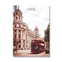 Šiuolaikinės kelionės į Londoną Atminimo Plakato Spaudiniai Garsios Miesto Lankytinos Vietos Peizažas Drobės Tapyba Sienos Menas Namų Dekoras Be Rėmo 21cm×30cm NoFrame