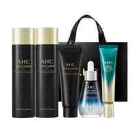 AHC Juodųjų ikrų jaunystės ritualo odos priežiūros rinkinys 5 vnt. | Prieš senėjimą, stangrinantis ir drėkinantis Set 5pcs