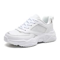 Daddy shoes women's ins tide 2025 autumn new platform casual spring and autumn women's little white sneakers 35