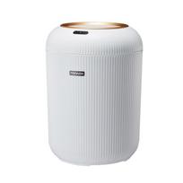Automatinis jutiklis Virtuvės šiukšliadėžė 9,5L/10L Šiukšlių dėžė-dozatorius su dangčiu Neslystantis pagrindas Virtuvei/Miegamajam/Svetainei/Biurui white