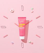Oget Pink Collagen Capsule Sunscreen Spf50+ Pa++++ 40ml [moisturizing Sun Care] NONE pink