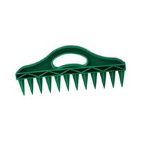 Seeding Holes Gardening Seed Spacing Plastic Rake Tool Seeders Punch Rapid Drilling of Soil Vegetable Plant Planting Garden Tool žalia