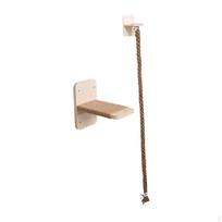 Cat Wall Shelf Climbing Scratch Post for Mount with Scratching Rope Tree Resting