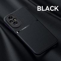 PU Leather Magnetic Case for Honor 200 Pro Protective Cover For Honor 200 Lite Hard Back Shell Coque Fundas Capa For Honor 200 juoda