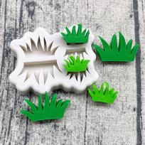 Grass Silicone Mold Sugarcraft Cupcake Baking Mold Fondant Cake Decorating Tools