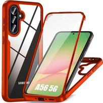 Protective Case for Samsung Galaxy A56 5G - Reinforced Edge - Red - 360° Protection raudona