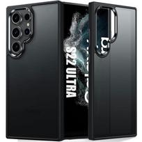 Dėklas - Samsung Galaxy S22 Ultra - Apsauga nuo įbrėžimų - Atsparus smūgiams - Itin plonas juoda