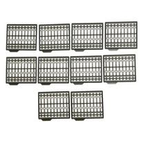 10-100pcs Carp Fishing Tackle Hair Rig Boilie Bait Carp Stops Stoppers yellow Hair Extender Accessory Boillie Hair Stops