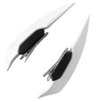 Angel Wing Hair Clip for Women Fashion Cyber Punk Winged Hairclip Y2K Side Clip Hair Barrettes for Cosplay Costume 2PCS balta
