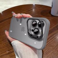 Applicable To IPhone16PROMAX Lens Invisible Bracket Mobile Phone Case Apple 15 with Lens Film Magnetic Protection Case iPhone16ProMax