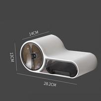Toilet Paper Holder Rack Toilet Tissue Box Shelf Roll Paper Storage Box Waterproof Wall-Mounted Bathroom Accessories Banheiro balta