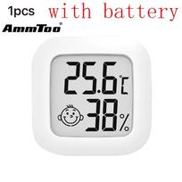 LCD Digital Thermometer Hygrometer Home Indoor Temperature Humidity Meter Sensor Gauge Weather Station for Home Room Baby