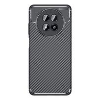 Dėklas Realme 13 5G, Realme 13 5G anglies pluošto dangtelis, naujas smūgiams atsparus TPU buferis, minkštas dėklas OPPO Realme 13 5G For Realme 13 5G juoda