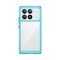 For Poco F6 Pro Case Cover Xiaomi Poco F6 Pro Capas Phone Bumper Armor Shockproof Transparent Colour Clear Fundas Poco F6 Pro For Poco F6 Pro