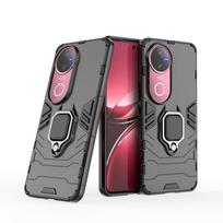 Dėl Vivo V50 dėklo dangtelio Vivo V50 Capas telefono buferio galinė apsauga PC atsparus smūgiams pilnas žiedinis laikiklis magnetinis Dėl Fundas Vivo V50 V 50 For Vivo V50 black