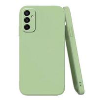 For Samsung A35 Cover Case Samsung A35 5G Capas Liquid Silicone TPU Soft Funda Samsung Galaxy A35 A55 A25 A15 A05 A05S For A35 žalia