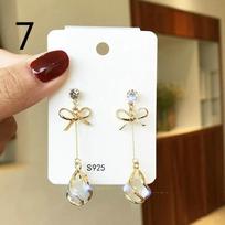 Pure Silver Pearl Tassel Earrings Women Minimalist Temperament High-end Touch Earrings Korean Personality Fashion Earrings 7