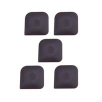 5Pcs Pan Scraper Food-Grade Plastic Heat Resistant Pot Cleaning Scraper Non-Slip 5pcs kava
