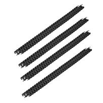 100Pcs Double Loop Wire Binding Spines 34 Teeth 3:1 Pitch 7.9mm Diameter 40 Sheet Capacity Twin
