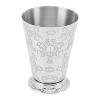 Cocktail Drinking Cup 304 Stainless Steel Silver Finish Moscow Mule Mug for Bars Home Totem Pattern