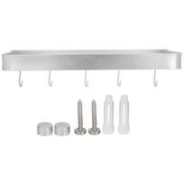 Bathroom Shelf Wall Mount Space Aluminium Shower Single Layer Shelf Shampoo Storage Rack50cm