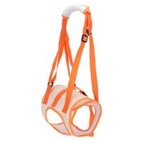 Tinklinis šuns pakėlimo diržas, galinių kojų atraminis diržas, pagalba keliant neįgaliems, sužeistiems, senyviems XL L(for 6.5-9kg) orange