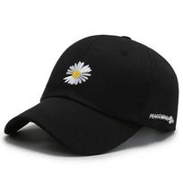 Korean Version Tide Net Red Duck Tongue Hat Summer Sun Shading Outdoor Same Little Daisy Mens Baseball Cap Fshion Hats Adjustable
