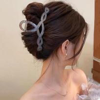 Summer Large Acrylic Claw Clip Korean Shark Crab Clips New Oversized Hair Accessories For Women Hairpins Headwear