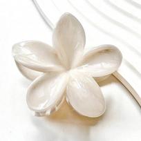 1/3 vnt. Saldus žydintis gėlės plaukų segtukas Madingi Plumeria Rubra segtukai Šukuosenai Shark Clip Laisvas segtukas Kuodui Segtukas Ponytail Lady