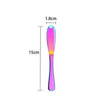 Butter Knife Multi-Function 2 Sizes Colorful with Hole Cheese Grater Cutter Jam Creative Mirror Finish Easy To Clean Baking Tool