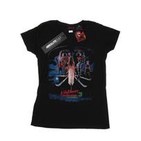 A Nightmare On Elm Street Womens/Ladies Dream Warriors Cotton T-Shirt XL juoda