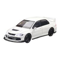 1/32 Scale Mitsubishi Lancer EVO Final Edition JDM Racing Toy Car Model Diecast Metal Miniature Collection Gift for Children Boys balta