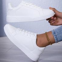 New women's shoes casual board shoes women's tide white shoes fashion single shoes student shoes 36 balta
