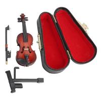 Smuiko ornamentas Realistiškos detalės Švelnus prisilietimas Smuiko modelis su smuiko ir fortepijono dėklo pagrindu Muzikos menas Universalus dekoras 8cm