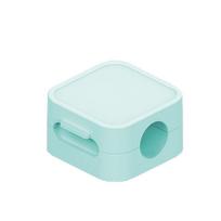 Magnetic Cable Organizer & Winder - Desktop Cord Clips & Storage Ties žalsvai mėlyna