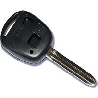 Key shell compatible Toyota Celica Corolla Rav4 Avensis Land black