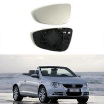 Compatible Lens for 2006-2015 VW EOS, Jetta, Jetta IV, Passat B7, Scirocco (US Spec) Heated - Left Side